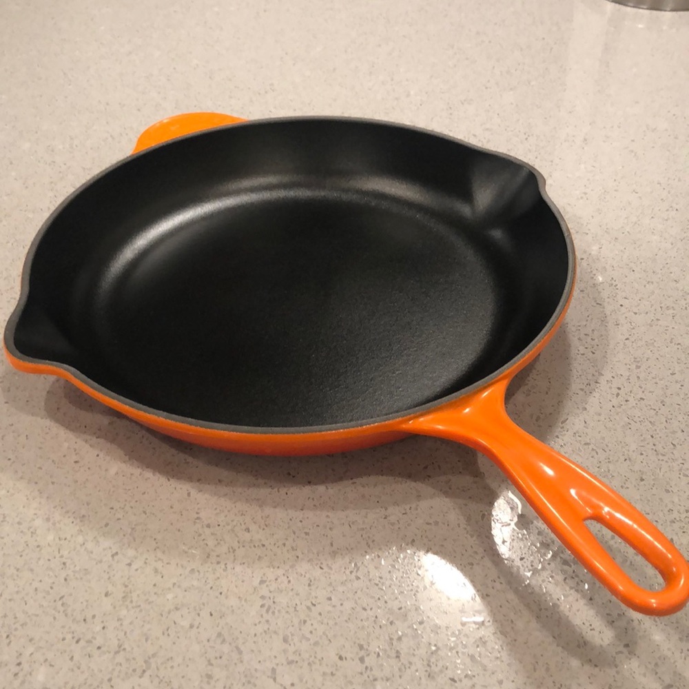 Le Creuset Enameled Cast Iron Fry Pan-Flame 12 in